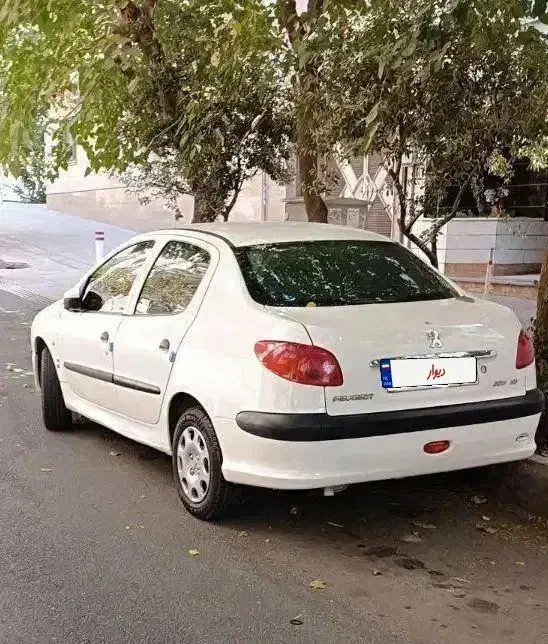 206sd بی رنگ معاوضه دارم|خودرو سواری و وانت|رباط‌کریم, شهرک والفجر|دیوار