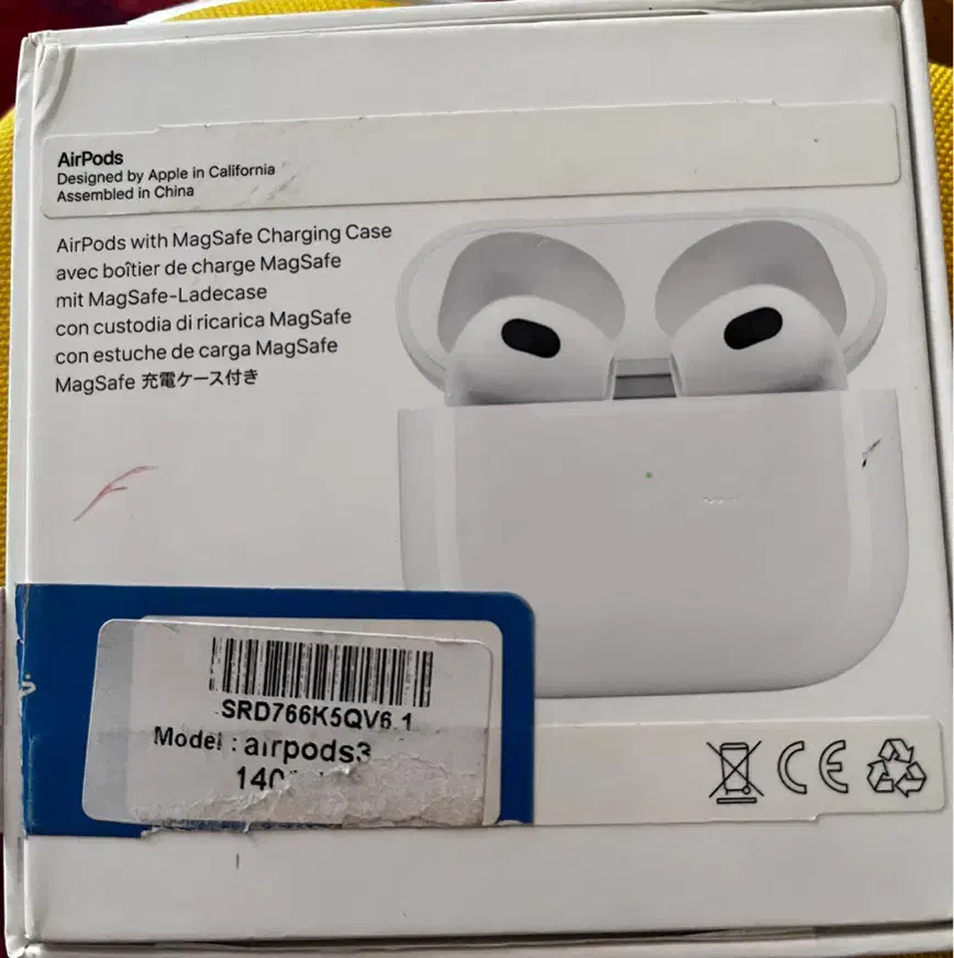 ایرپادز ۳ اصلی یک‌گوشی|لوازم جانبی موبایل و تبلت|اصفهان, بهار آزادی|دیوار