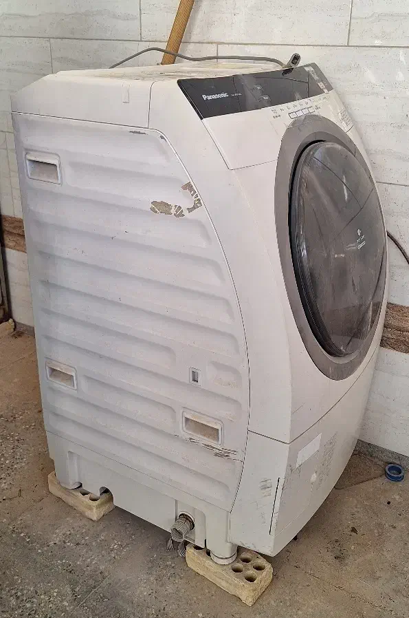 لباسشویی پاناسونیک ده کیلویی|ماشین لباسشویی و خشک‌کن لباس|رامهرمز, |دیوار