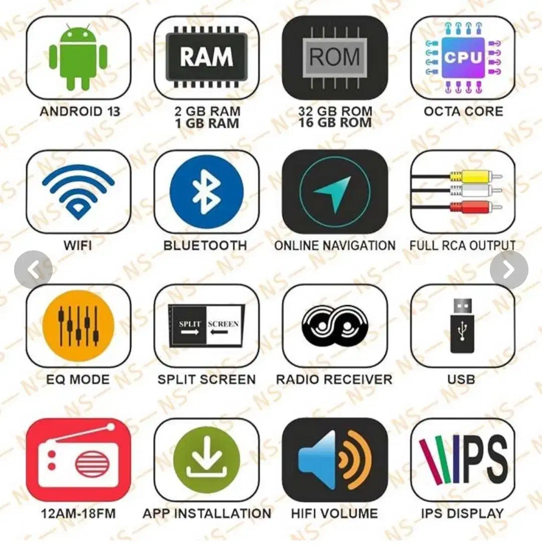 مانیتور اندروید ۹ اینچ 4/64 پرایم مناسب خودرو|قطعات یدکی و لوازم جانبی|لامرد, |دیوار