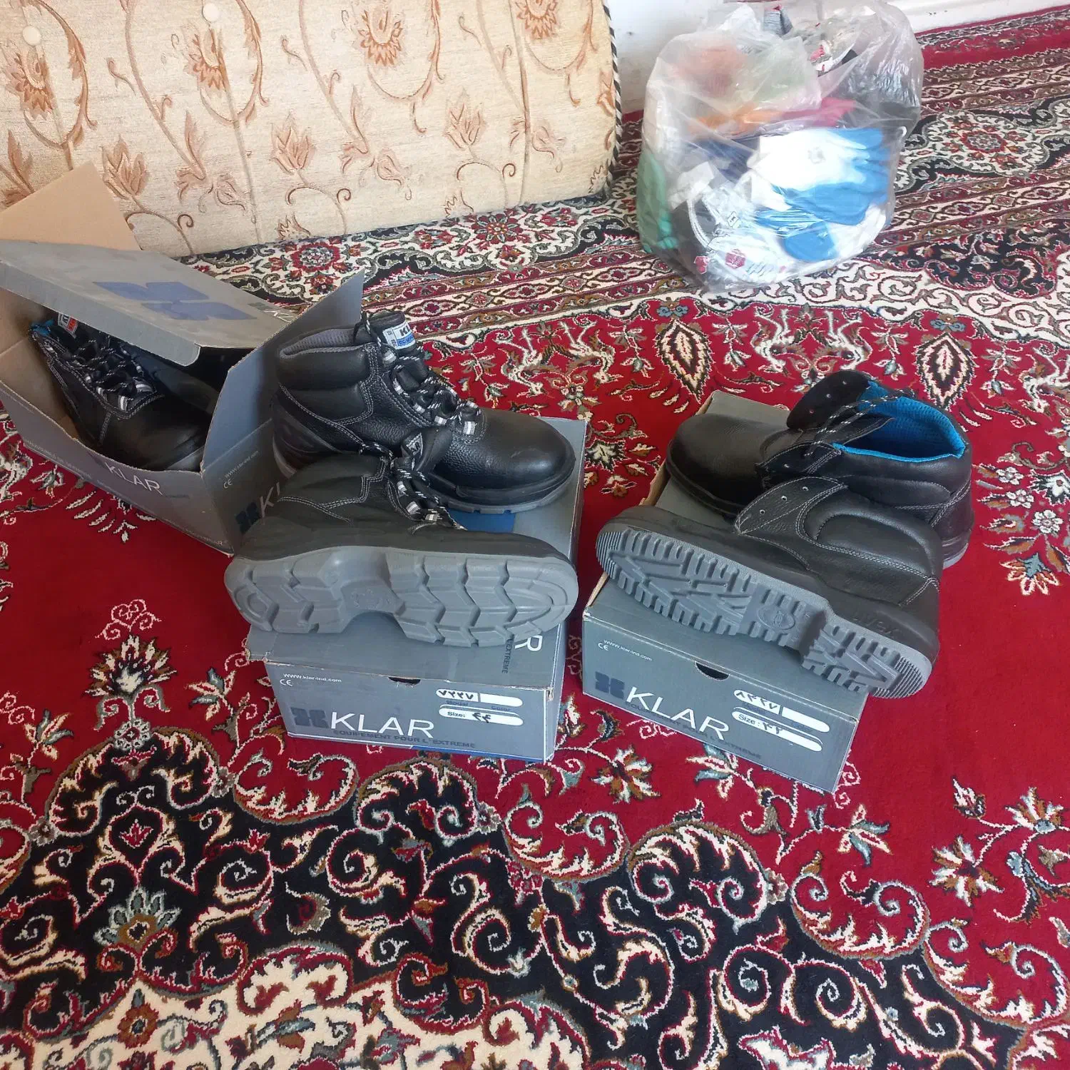 کفش کار کاملن ایمنی ونونو هستن سایز ۴۲|کیف، کفش، کمربند|خرمآباد, |دیوار