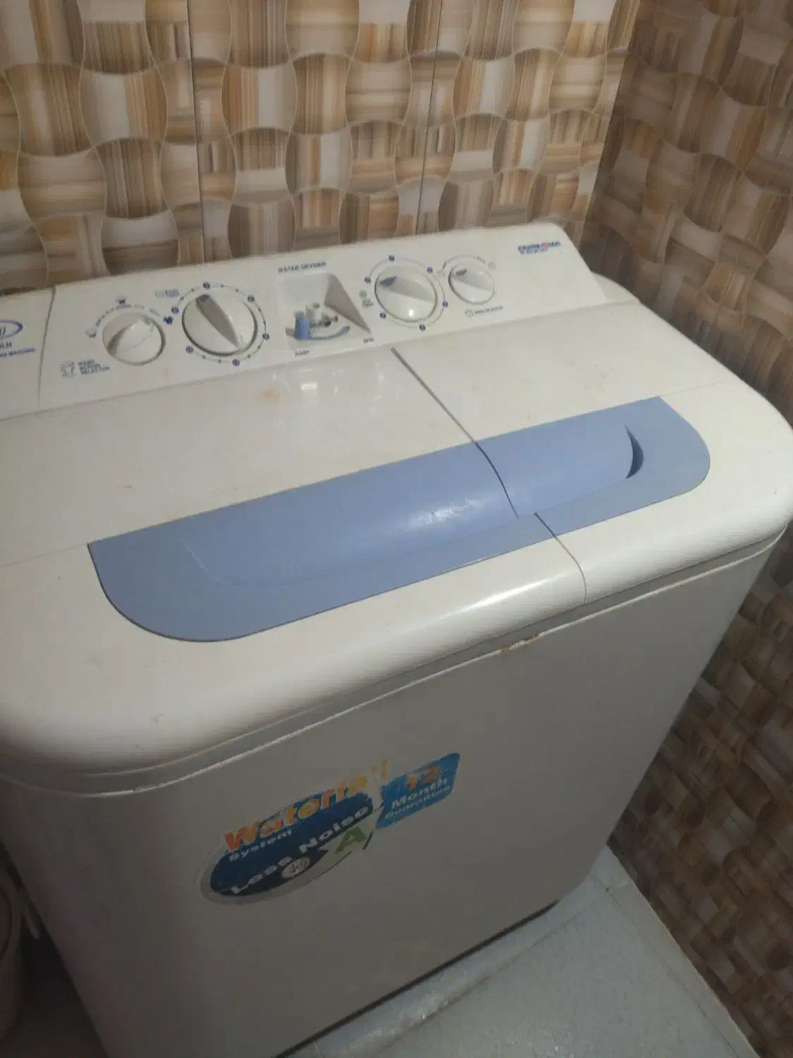 لباس شویی دوقلویی ۹کیلیو نیمی|ماشین لباسشویی و خشککن لباس|چرام, |دیوار