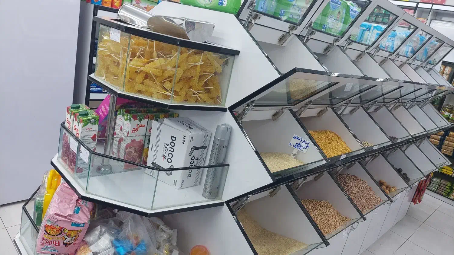 قفسه وباکس آجیل وحبوبات|فروشگاه و مغازه|بندرعباس, |دیوار