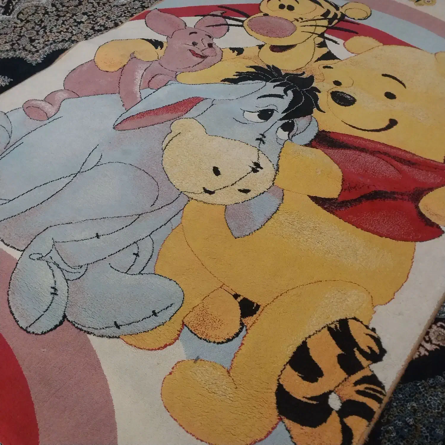 گلیم فرش اتاق کودک|گلیم، جاجیم، گبه|ملایر, |دیوار