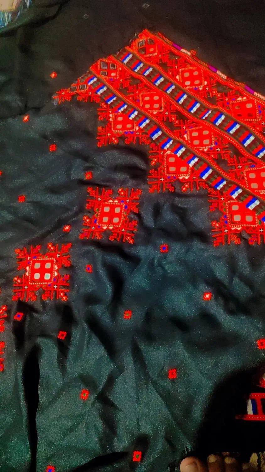 لباس دست دوزفروشی|لباس|کهنوج, |دیوار