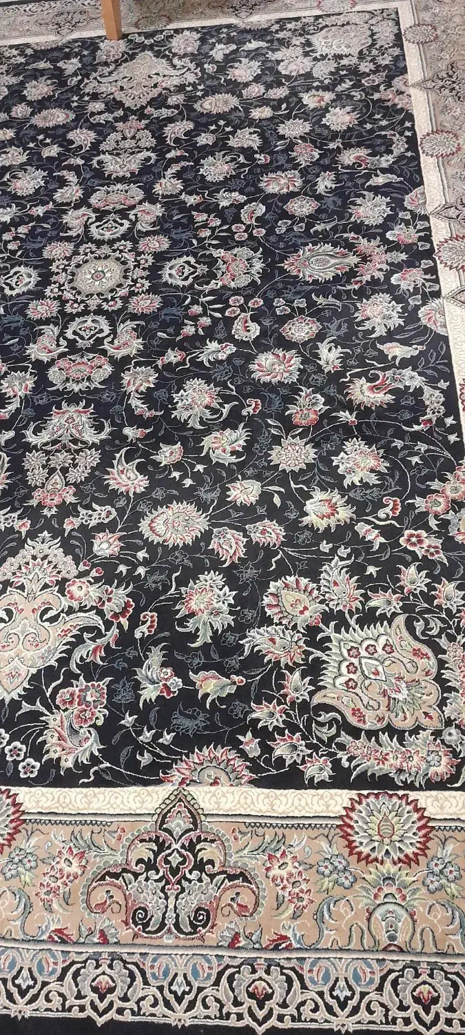 فرش ۹ متری سرمه ای|فرش|ری, دولتآباد|دیوار