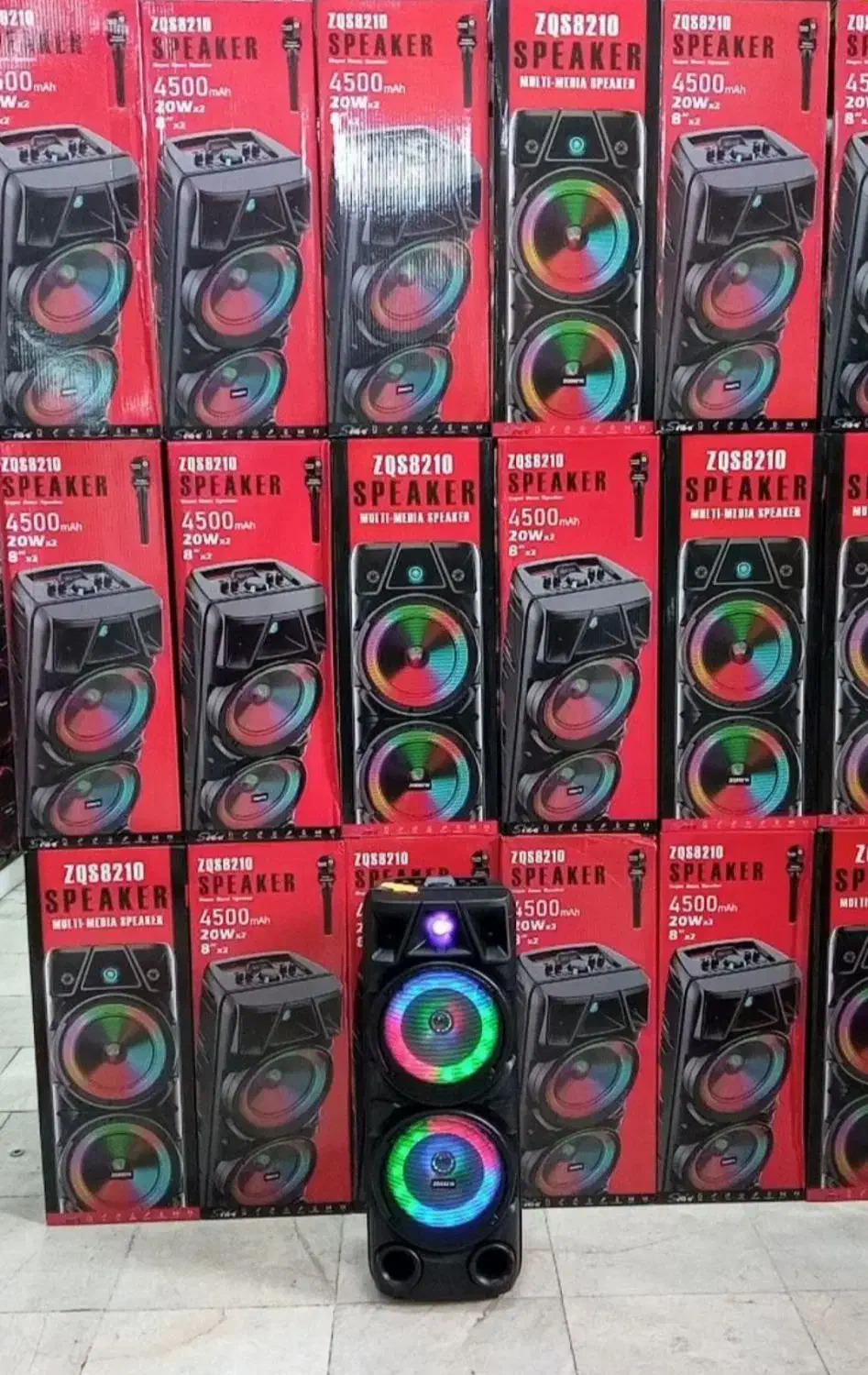 اسپیکر ZQS 8210|صوتی و تصویری|رشت, کاکتوس|دیوار