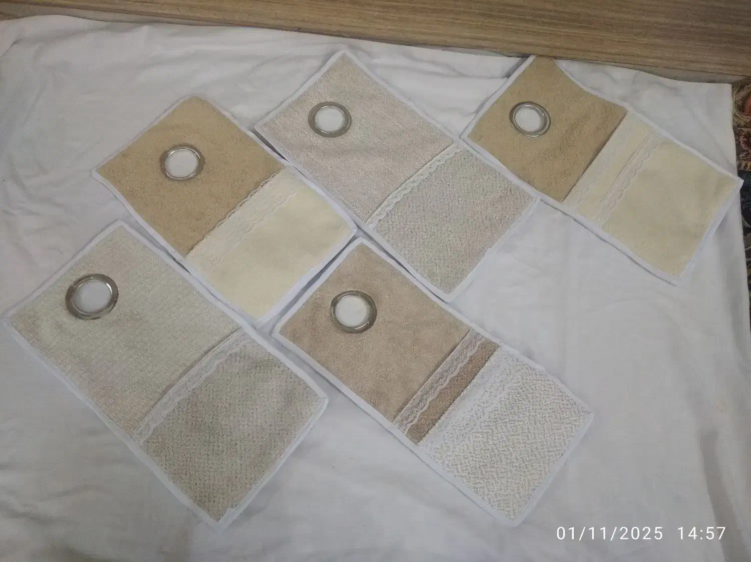 دوخت انواع کارها با پارچه تدی|سفره، حوله، دستمال آشپزخانه|بروجرد, |دیوار