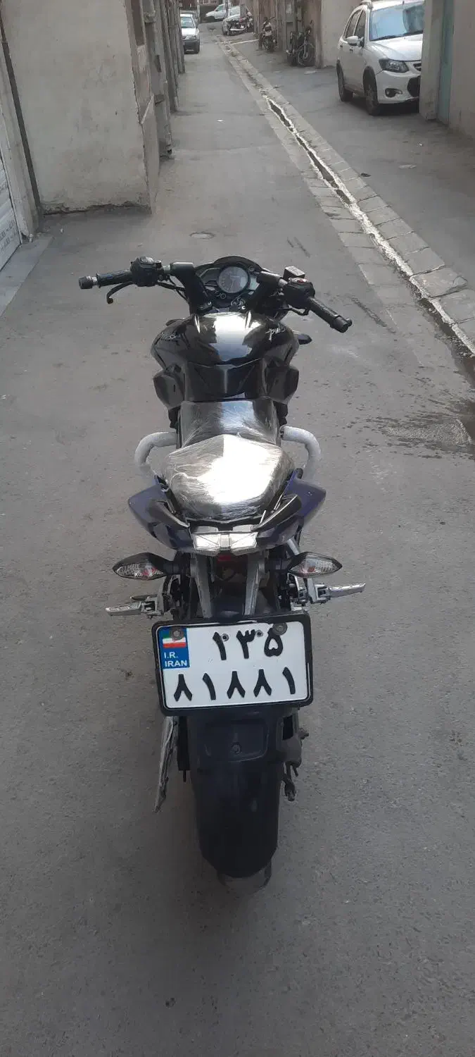 باجاج پالس ان اس ns 150 آبی مشکی مدل ۱۳۹۵|موتورسیکلت|تهران, نظامآباد|دیوار