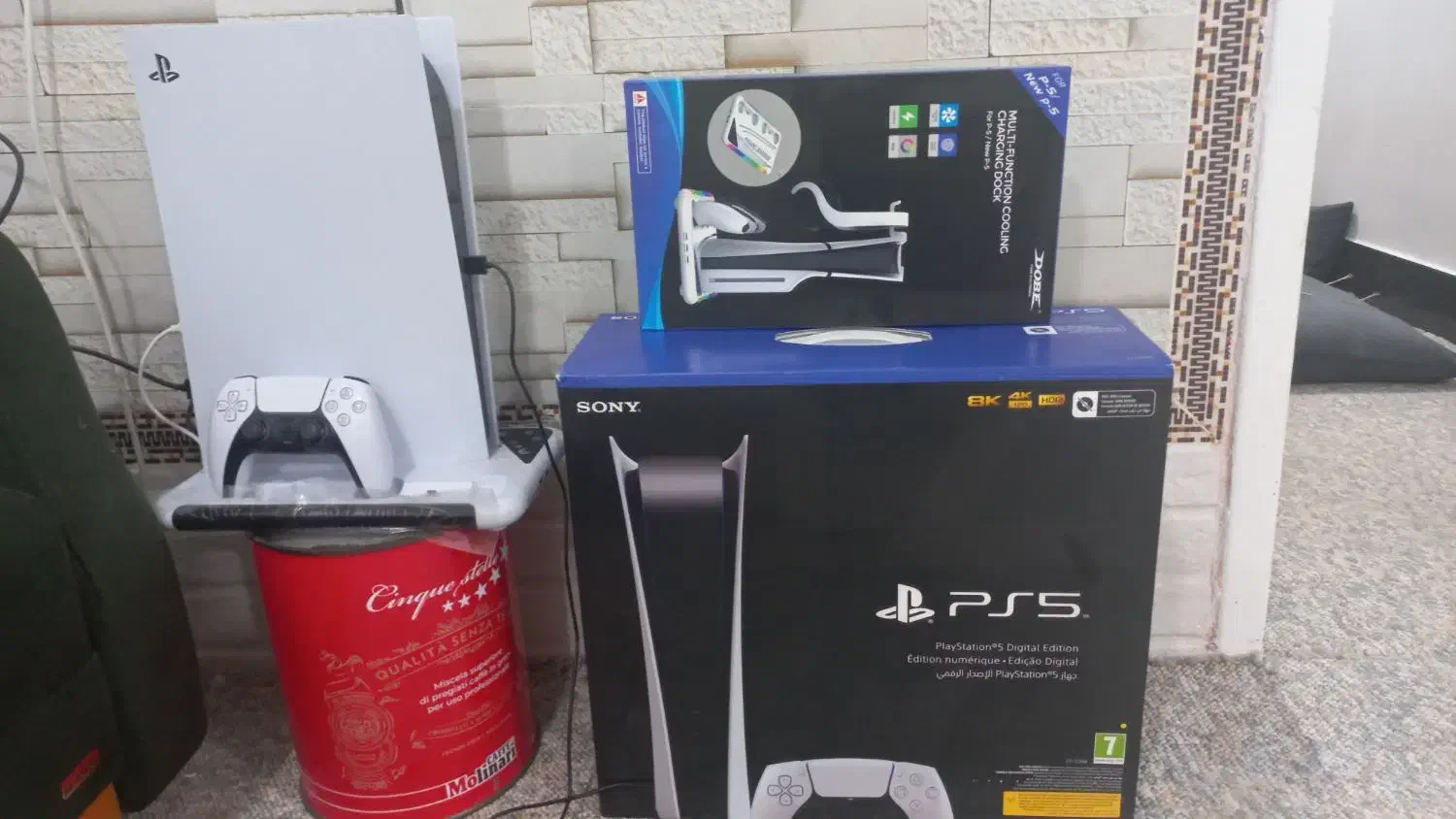 ps 5 fat 1 tr|کنسول، بازی ویدئویی و آنلاین|اهواز, عین ۲|دیوار