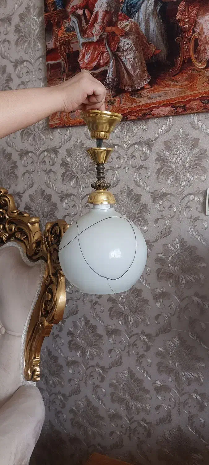 لوستر|لوستر و چراغ آویز|محمدشهر, همایون ویلا|دیوار