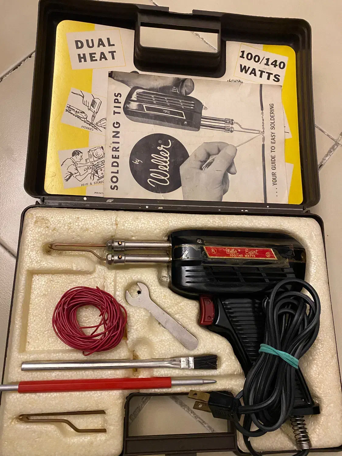 هویه تفنگی قدیمی Weller Expert ساخت آمریکا آکبند|ابزارآلات|تهران, سعادتآباد|دیوار