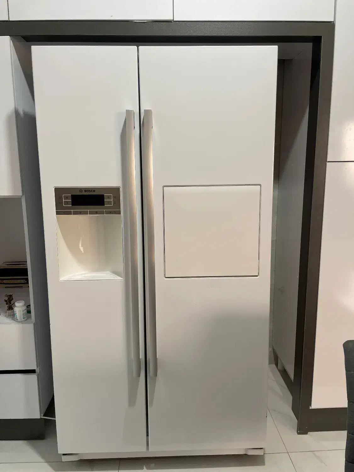 یخچال فریزر ساید بای ساید Bosch آلمان|یخچال و فریزر|ساری, |دیوار