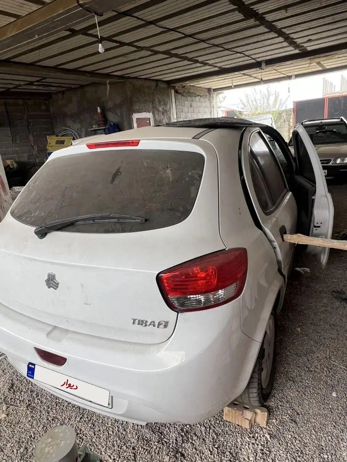 تیبا 2 تصادفی مدل1400|خودرو سواری و وانت|یاسوج, |دیوار
