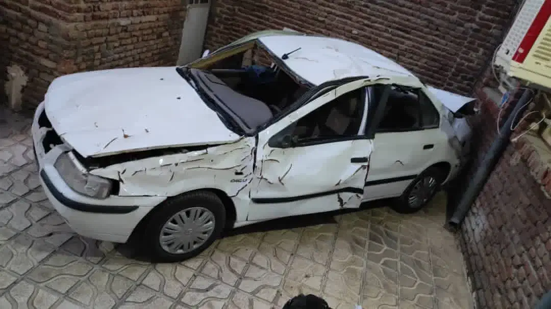 سمند ef7 دوگانه تصادفی مدل ۹۶|خودرو سواری و وانت|نقده, |دیوار