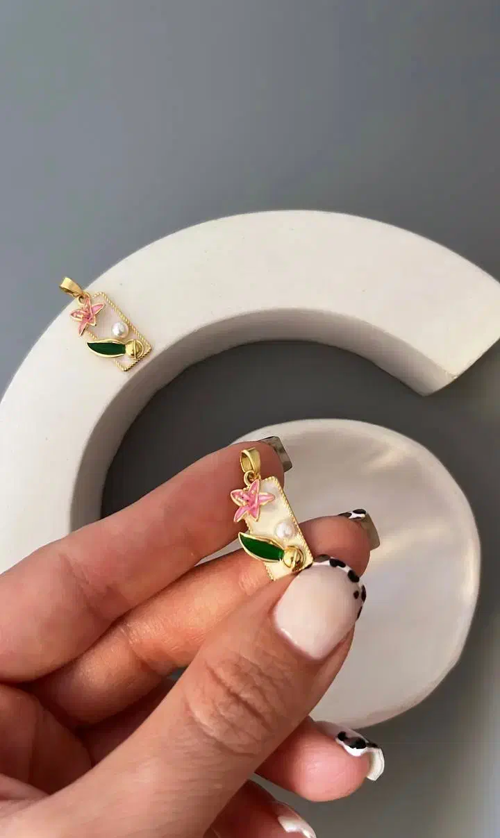 گردنبند مینیمال و میناکاری|بدلیجات|شیراز, گود عربان|دیوار