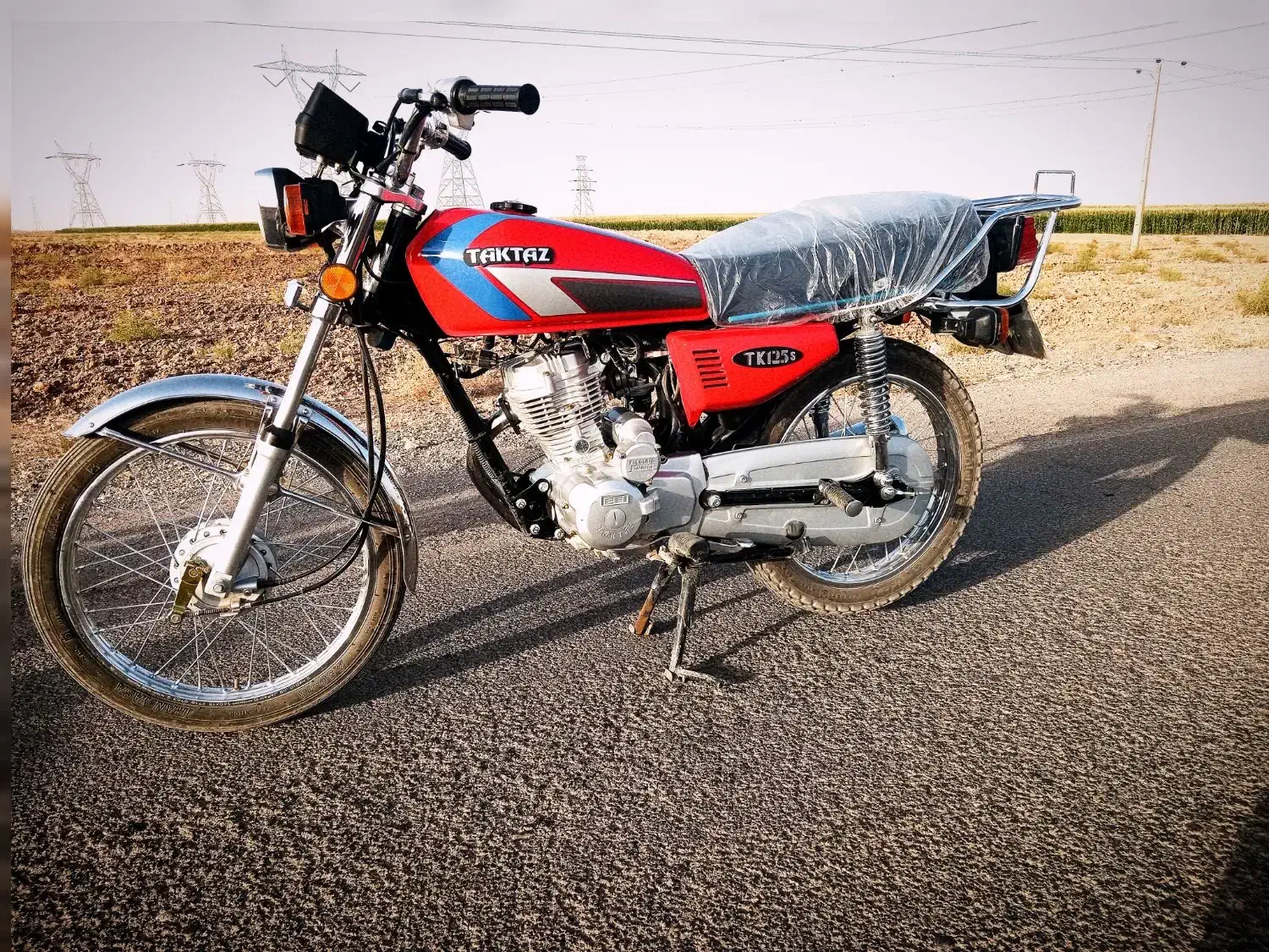 تکتاز ۱۲۵مدل۴۰۳درحد|موتورسیکلت|تربت جام, جامی|دیوار