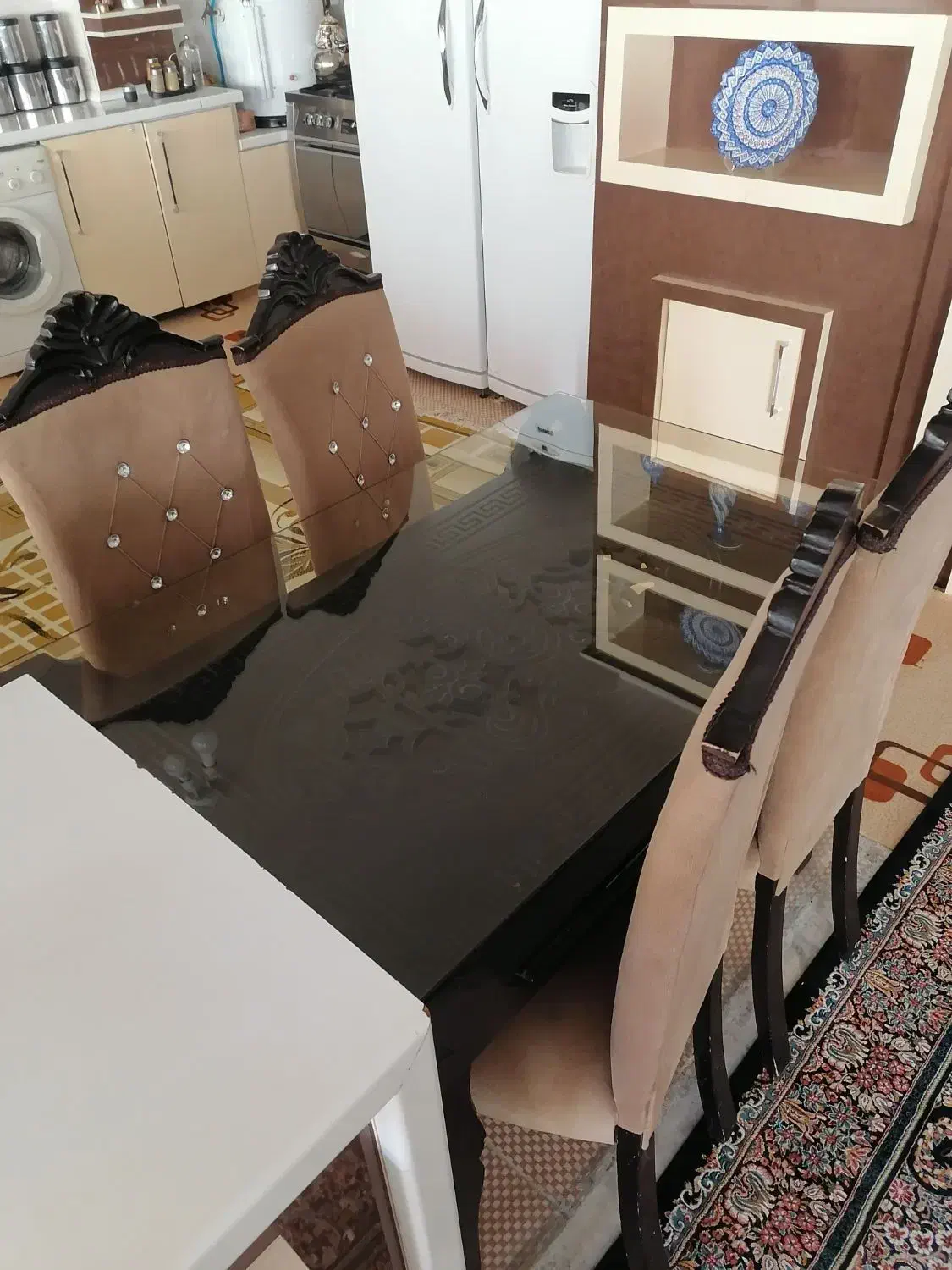 میز ناهار خوری|میز و صندلی غذاخوری|لردگان, |دیوار