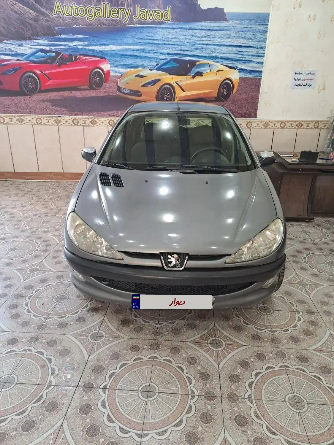 ۲۰۶تیپ ۳ مدل ۸۹ بیرنگ|خودرو سواری و وانت|زنجان, |دیوار