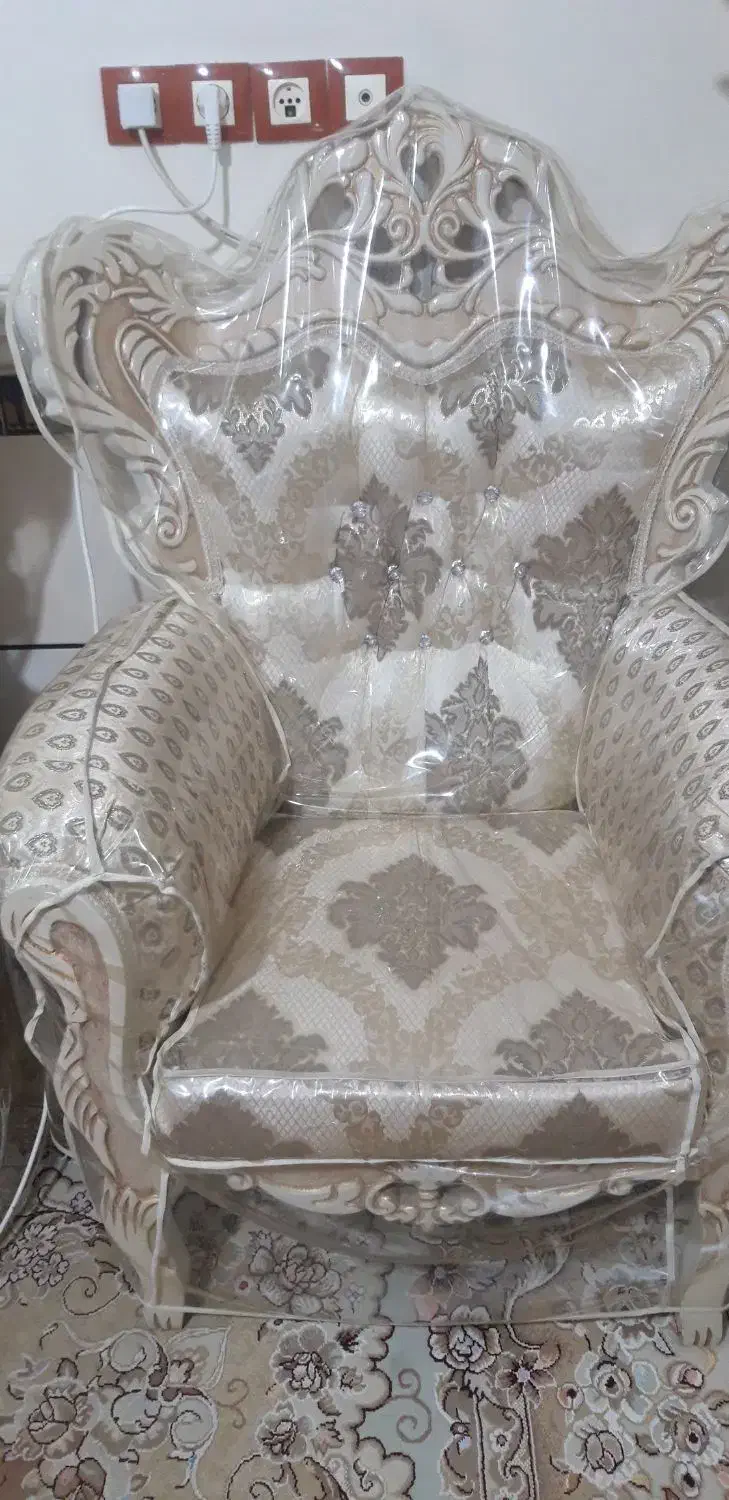 مبلمان هفت نفره|مبلمان خانگی و میز عسلی|امیدیه, |دیوار