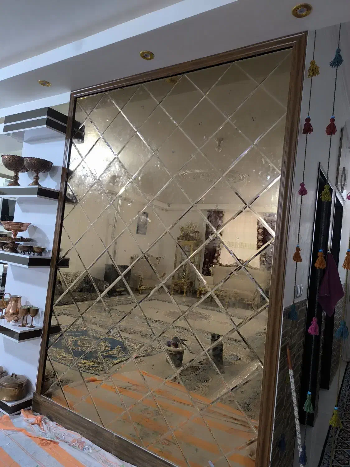 آینه دکوراتیو|آینه|رفسنجان, |دیوار