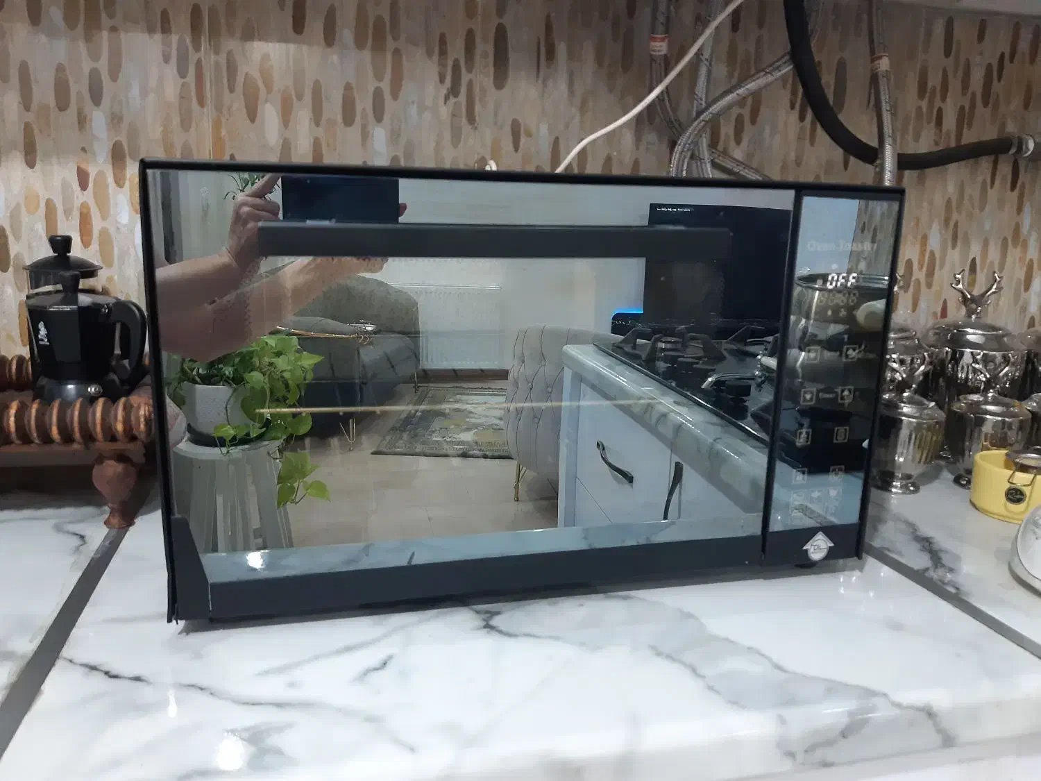 اون توستر مارک دستی لوکس|اجاق گاز و لوازم برقی پخت‌وپز|گلبهار, شهر جدید گلبهار|دیوار