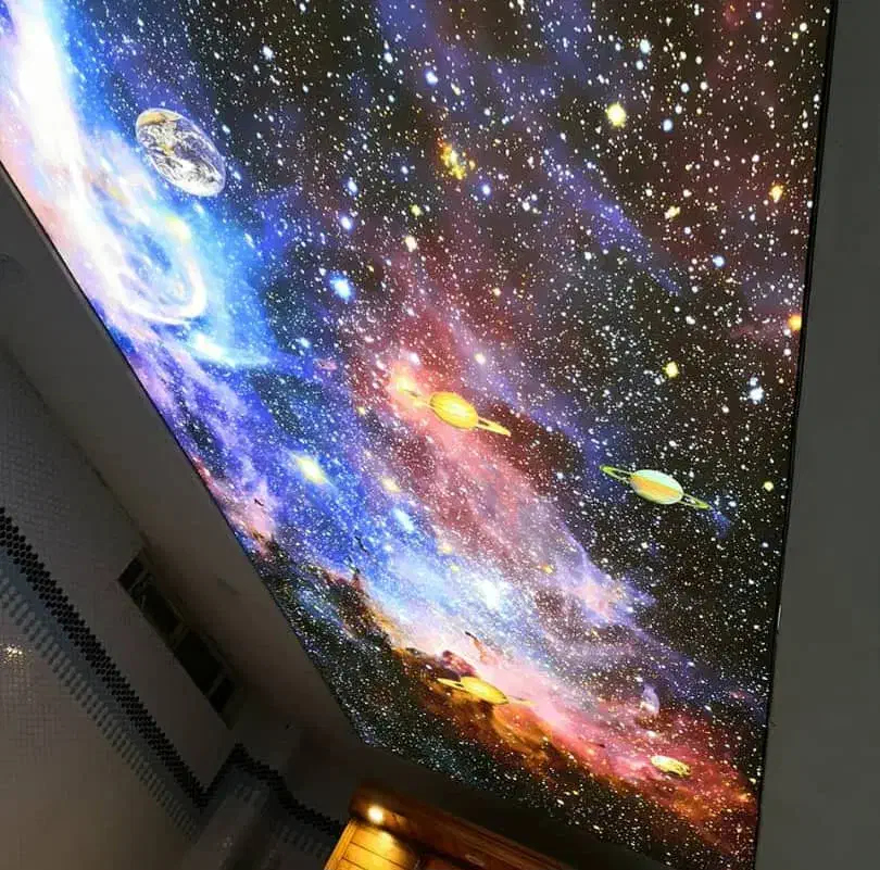 سقف کشسان و آسمان مجازی|خدمات پیشه و مهارت|آمل, |دیوار