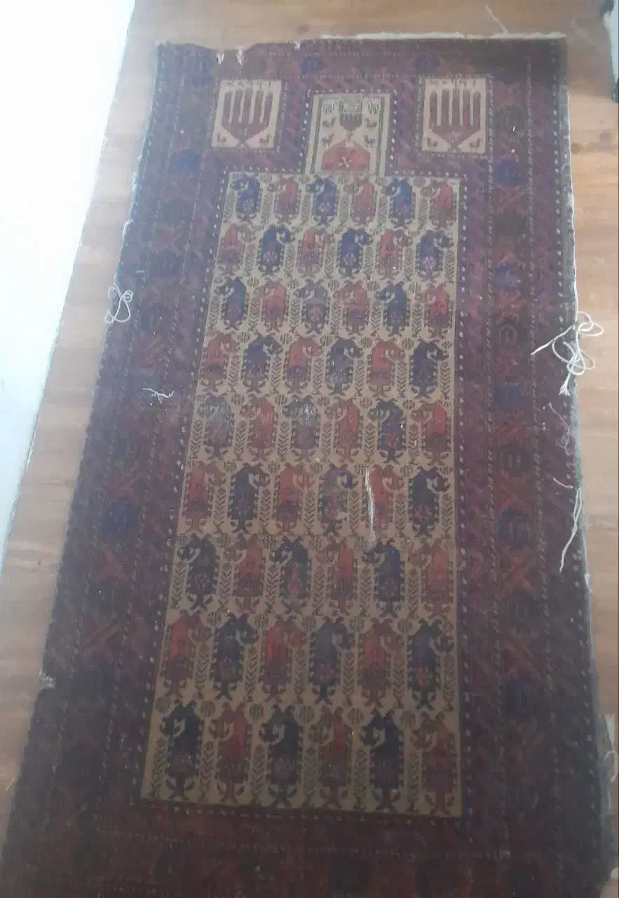 گلیم دستبافت عتیقه|فرش|مشهد, سرافرازان|دیوار