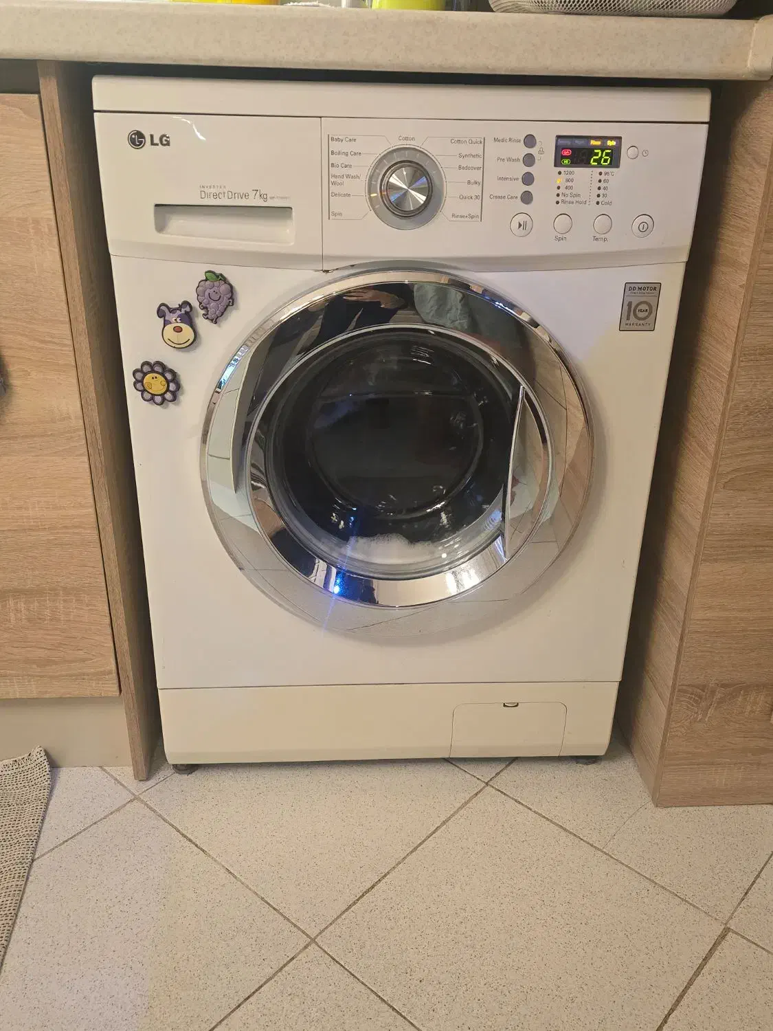 لباسشویی ال جی|ماشین لباسشویی و خشککن لباس|رشت, دیلمان|دیوار