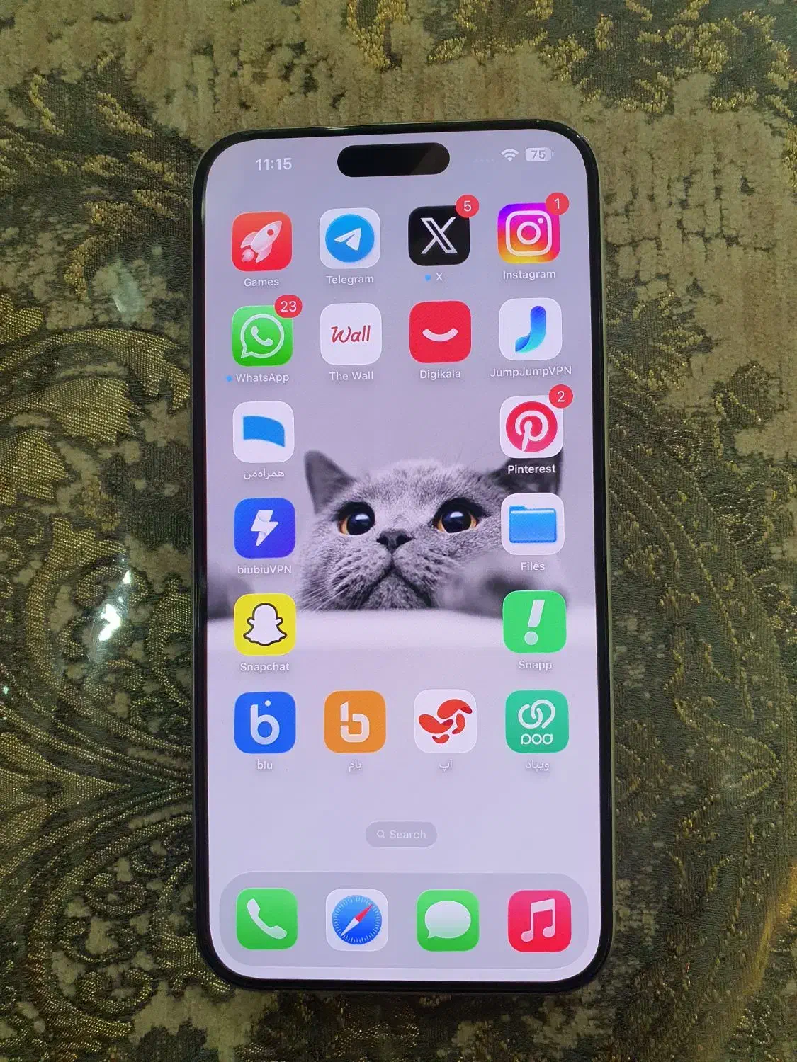فروش iphone 15 pro max|موبایل|اهواز, زیتون کارگری|دیوار