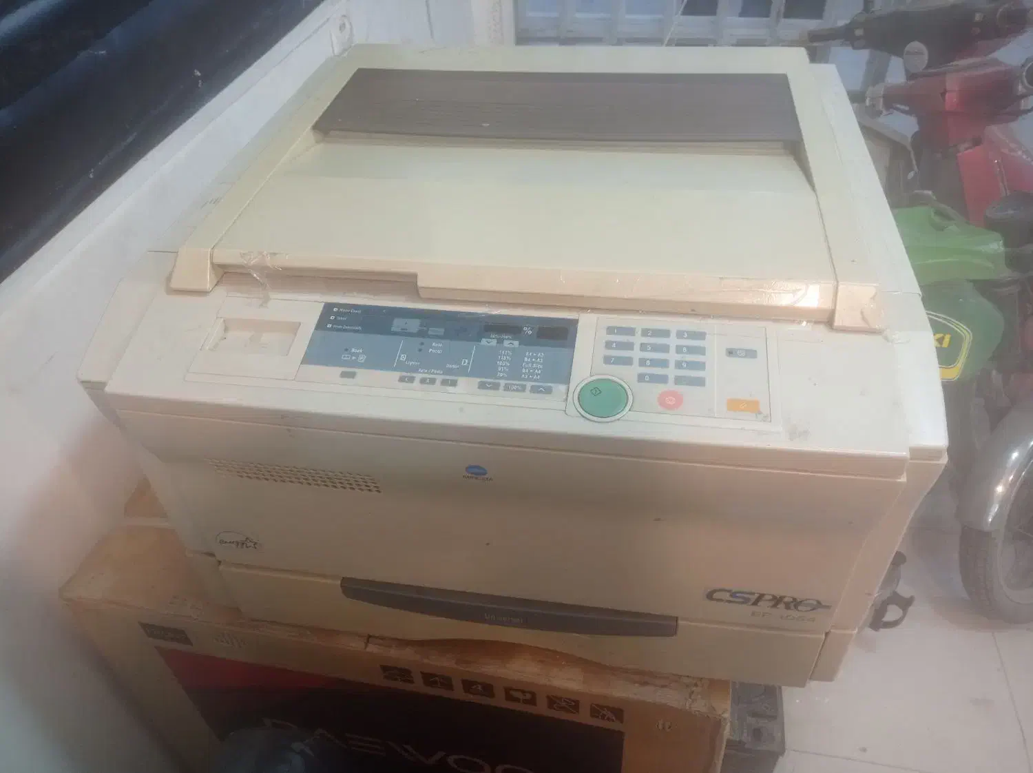 دستگاه فتوکپی مینولتا ۱۰۵۴ سالم در حد نو|پرینتر، اسکنر، کپی، فکس|مینودشت, |دیوار