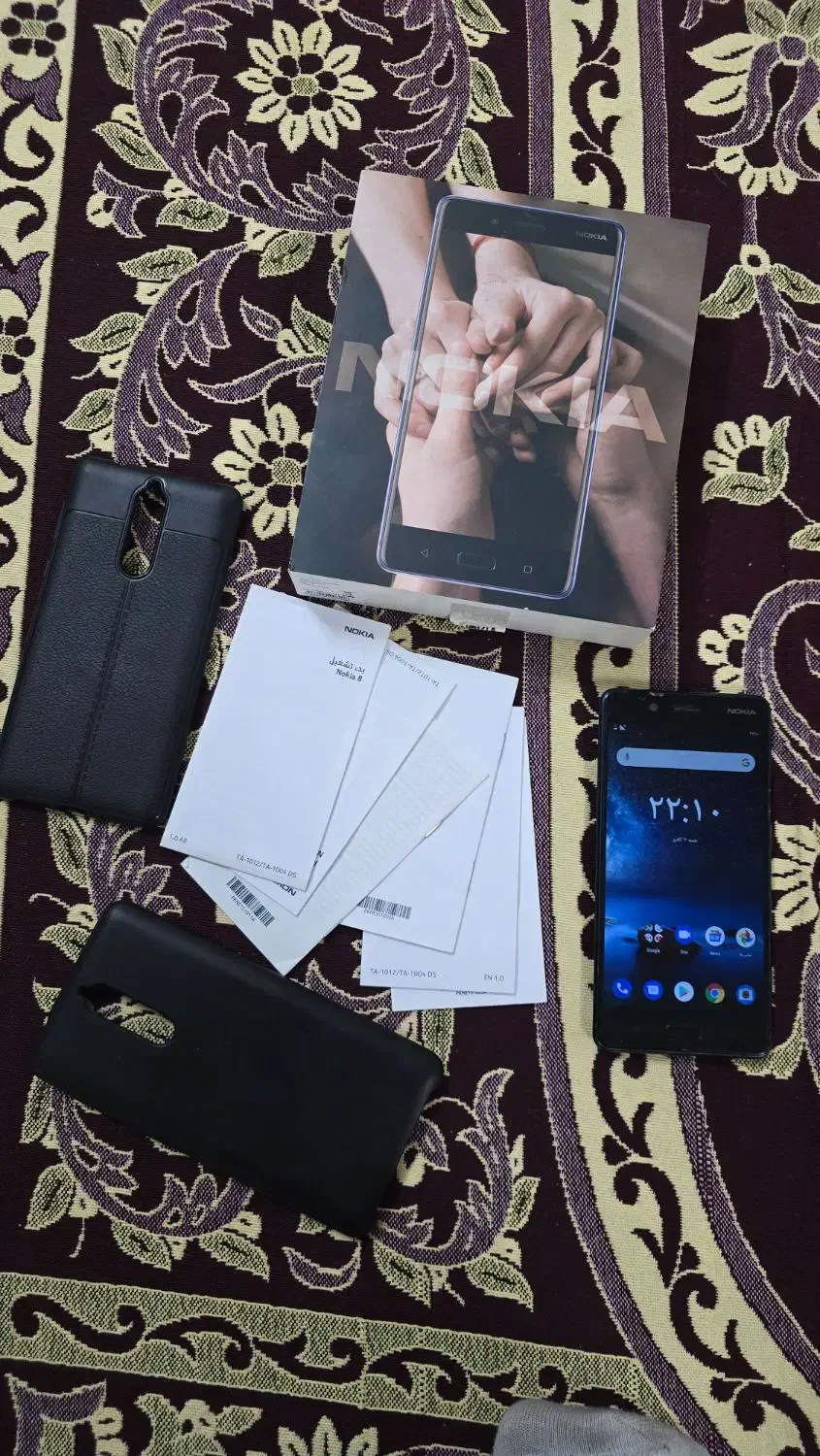 گوشی موبایل نوکیا ۸ درحد نو ۶۴ گیگ  8 nokia|موبایل|قم, شهرک شهرداری|دیوار
