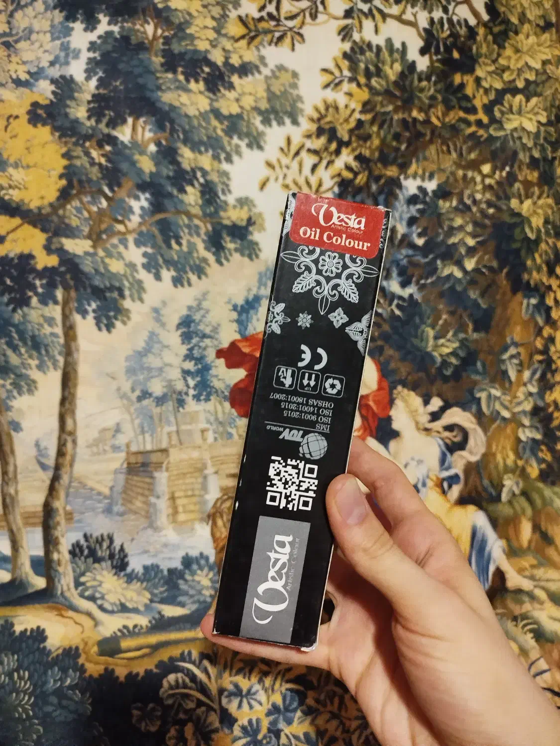 رنگ روغن وستا مدل Cadmium Red Deep Hue 6|لوازم التحریر|نور, |دیوار