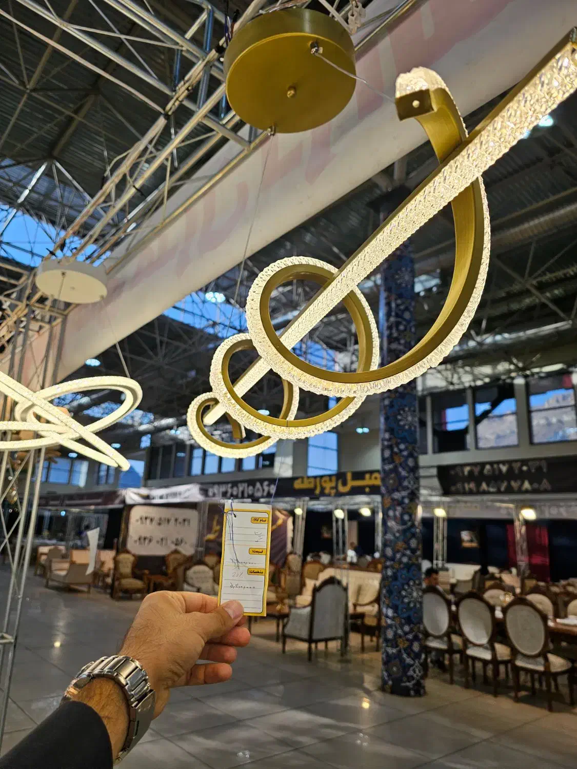 تولید لوستر smd و شاخه ای|لوستر و چراغ آویز|اصفهان, رسالت|دیوار