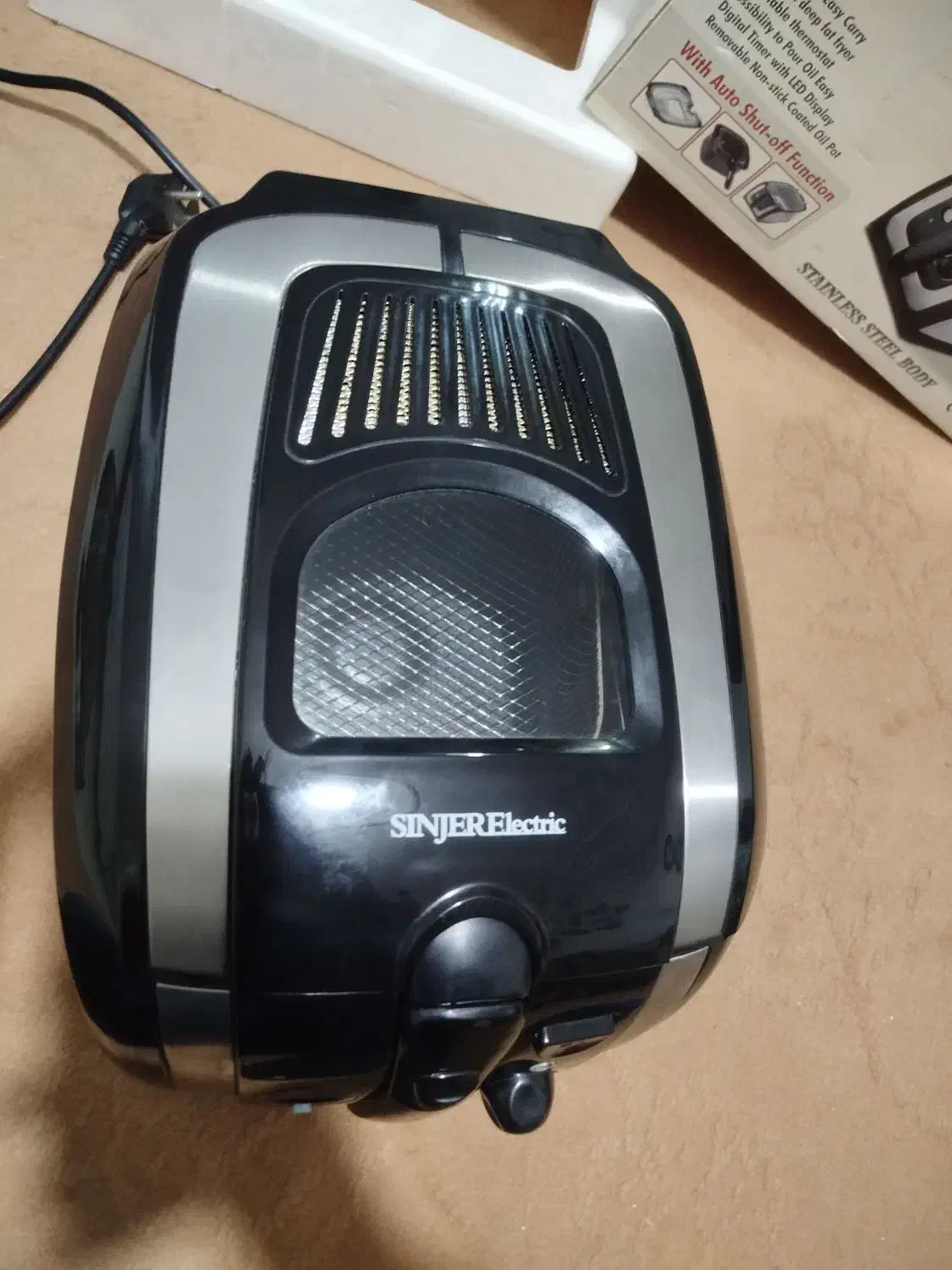 سرخکن sinjer Eletronic|اجاق گاز و لوازم برقی پخت‌وپز|همدان, |دیوار