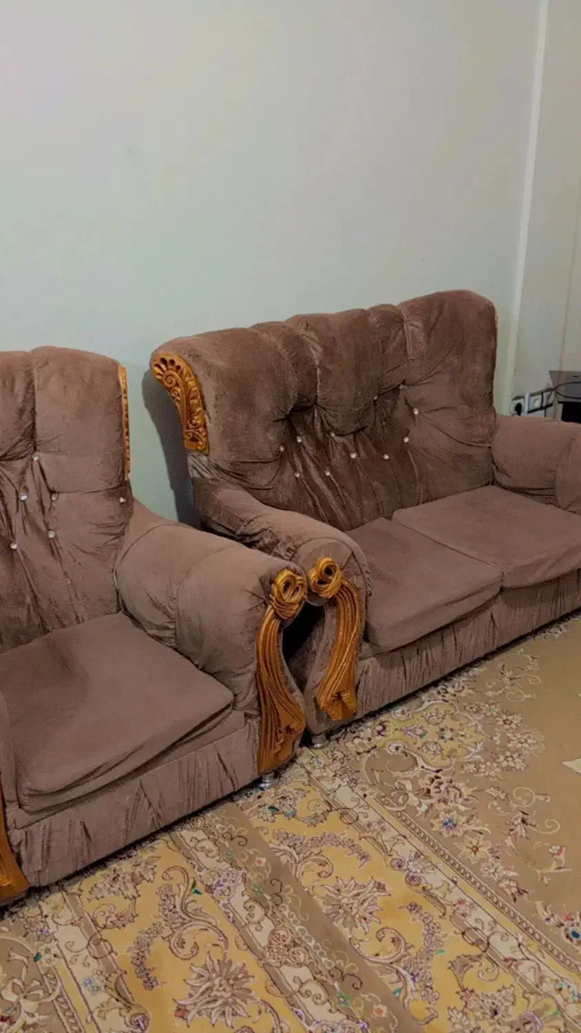 مبل 7نفره|مبلمان خانگی و میز عسلی|تربتحیدریه, شهرک ولیعصر|دیوار