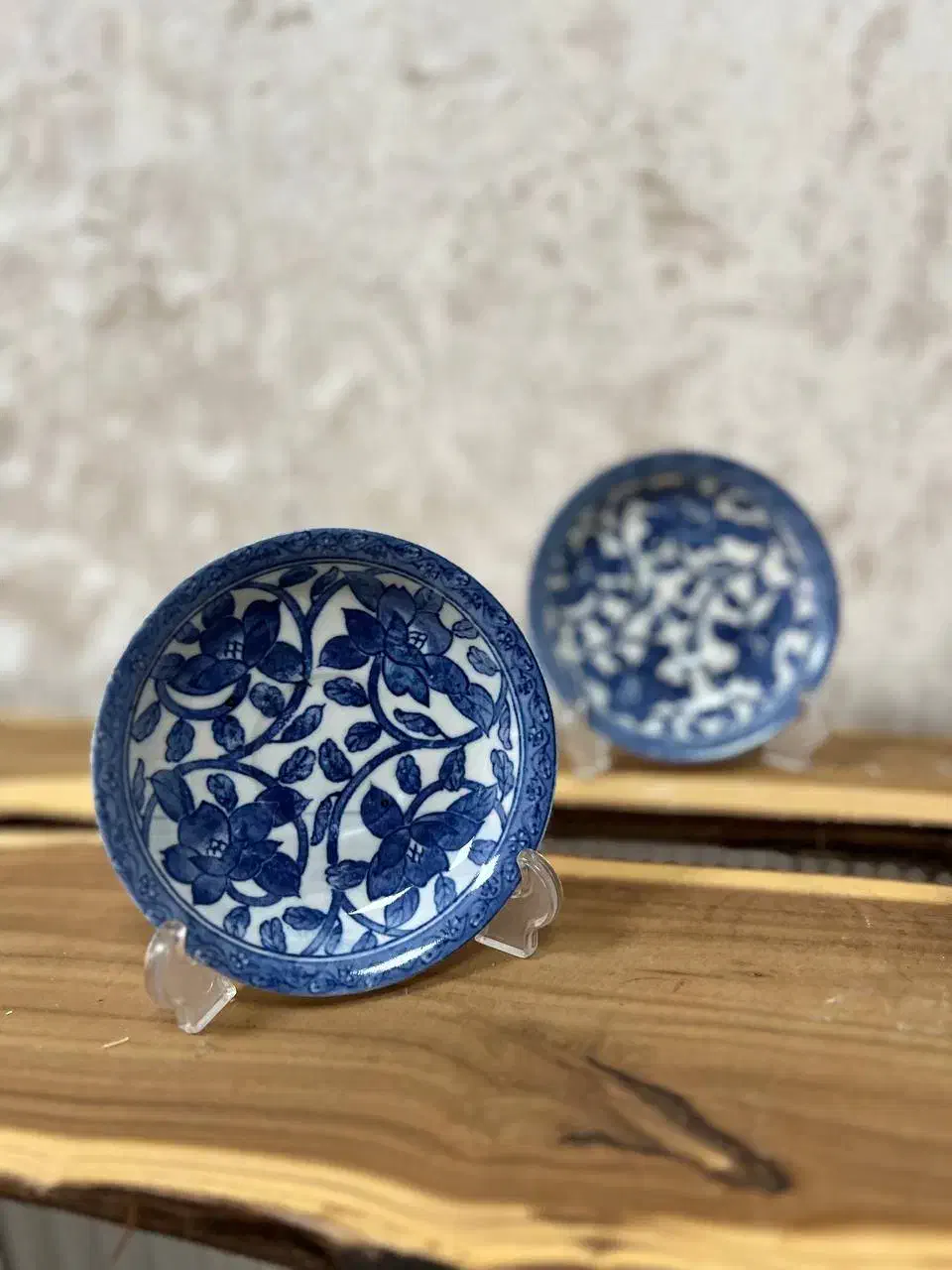 ظروف قلم ابی انتیک و قدیمی بشقاب|ظروف سرو و پذیرایی|کرمانشاه, |دیوار