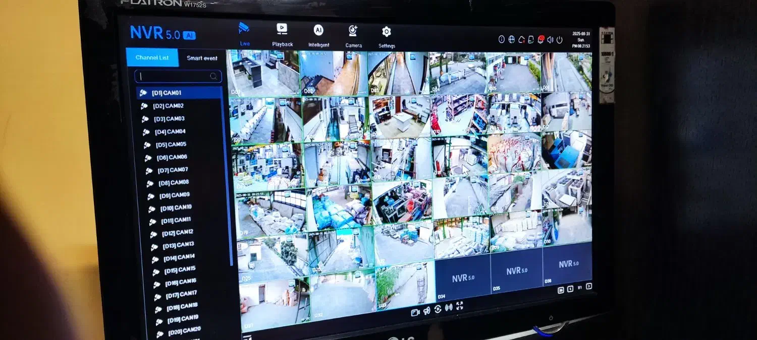 نصب و راه اندازی دوربین مداربسته و دزدگیر اماکن|دوربین مداربسته|رشت, معلم|دیوار