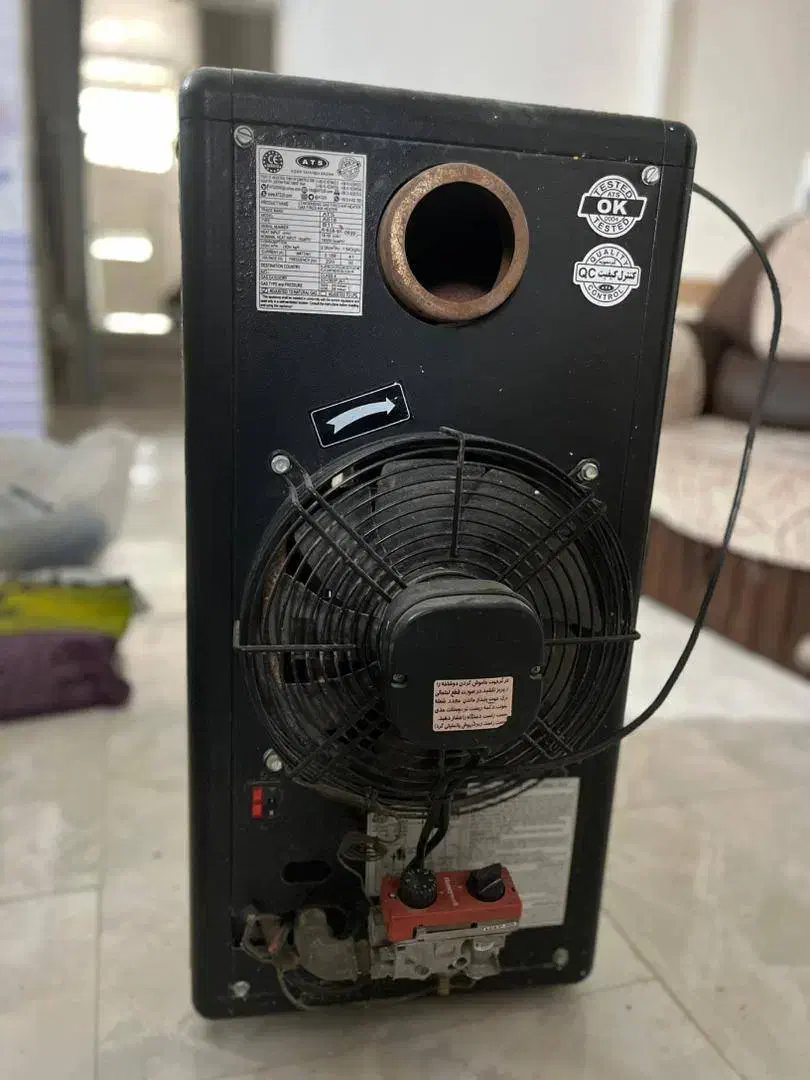 هیتر اذر تهویه ۶۱۸|بخاری، هیتر، شومینه|سورک, |دیوار