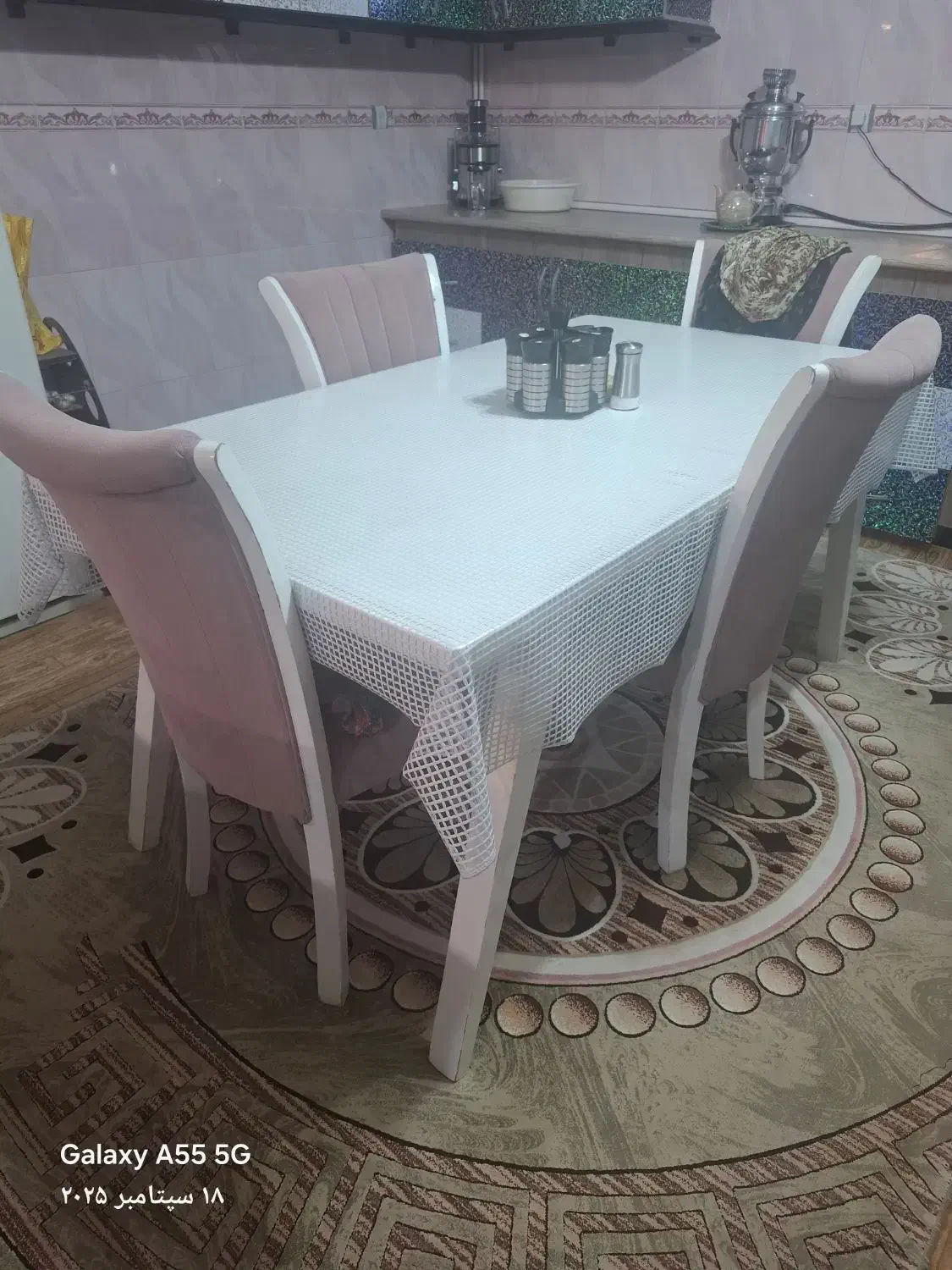 غذاخوری 4نفره|میز و صندلی غذاخوری|عجب شیر, |دیوار