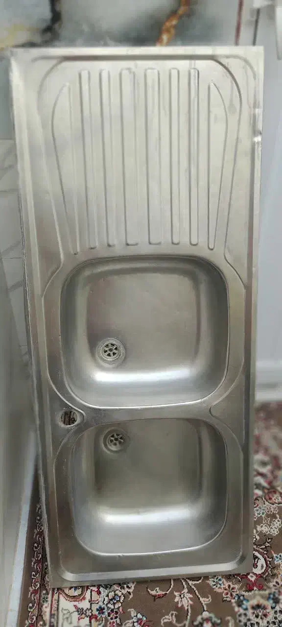 سینک ظرفشویی|آب‌چکان و نظم‌دهنده ظروف|نهاوند, |دیوار