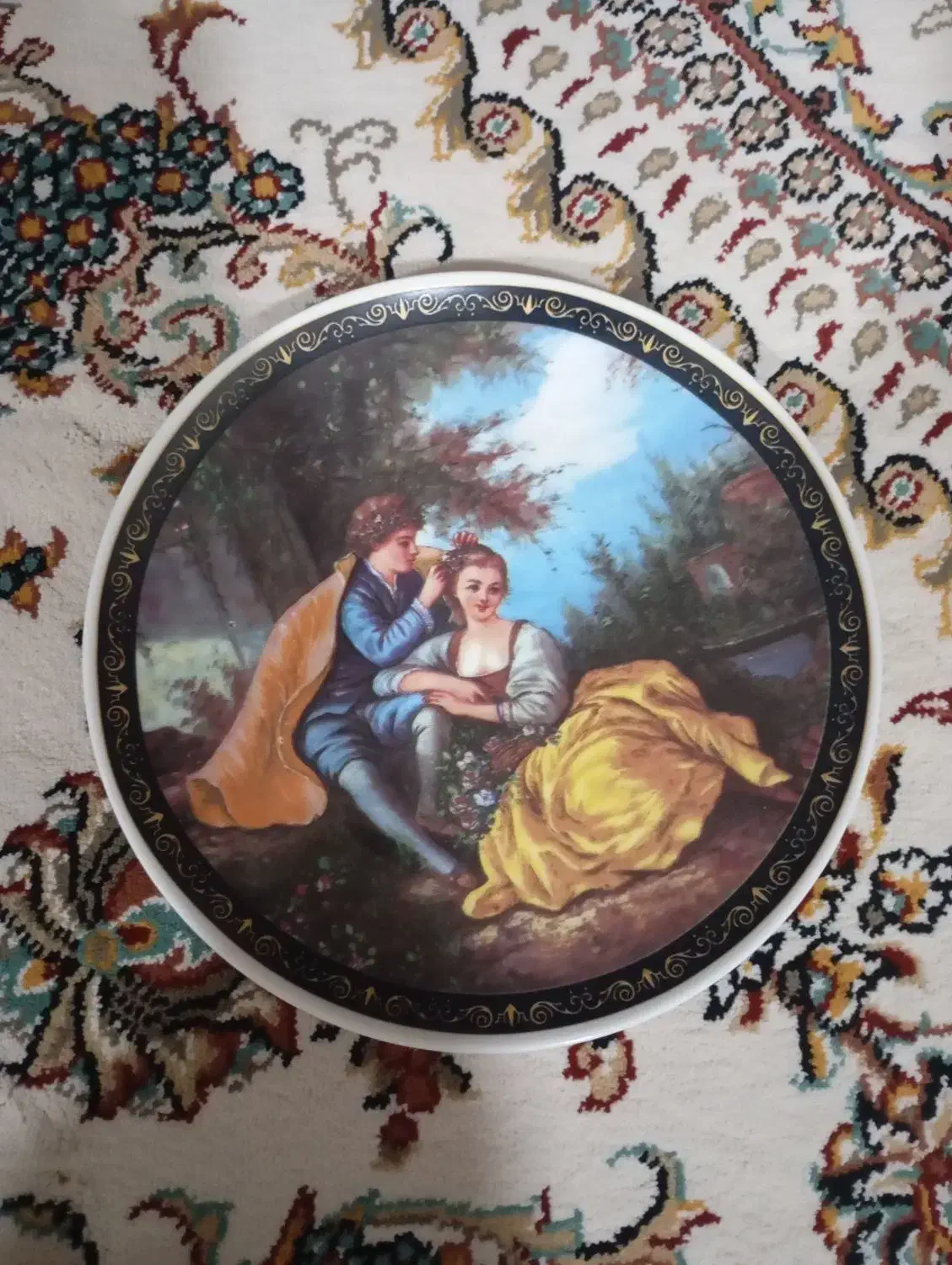 بشقاب دیوار کوب|تابلو، نقاشی، عکس|دورود, |دیوار