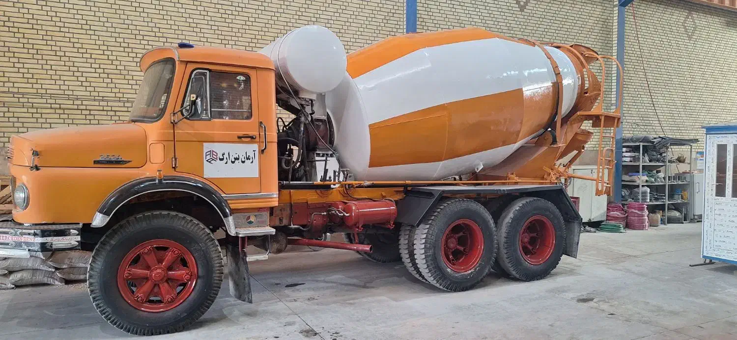 تراک میکسر بنز دهچرخ فابریک|خودرو سنگین|شاهینشهر, گزبرخوار|دیوار