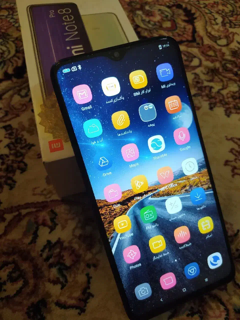 شیامی Note 8 Pro حافظه 64 رام 6 با کارتن انتقال|موبایل|پاکدشت, شهرک امام رضا|دیوار
