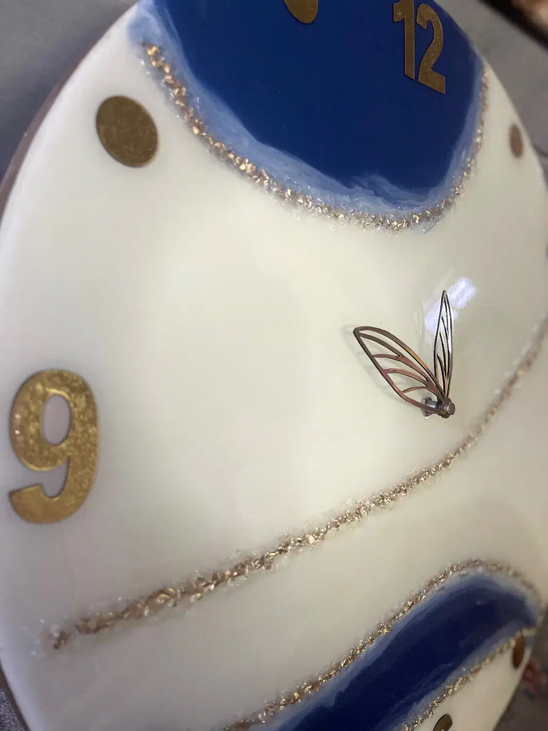 ساعت دیواری رزینی|ساعت دیواری و تزئینی|فراغی, |دیوار