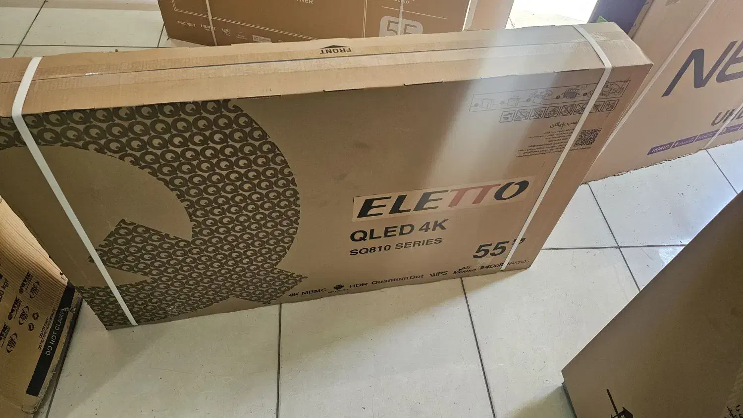 تلویزیون التو 55 اینچ کیو مدل 55ESQ810|تلویزیون و پروژکتور|اصفهان, امامزاده اسماعیل|دیوار