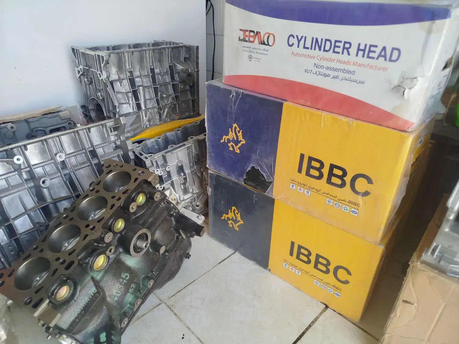 نیم موتور پراید یورو 2 انجین کامل انژکتور|قطعات یدکی و لوازم جانبی|آباده, |دیوار