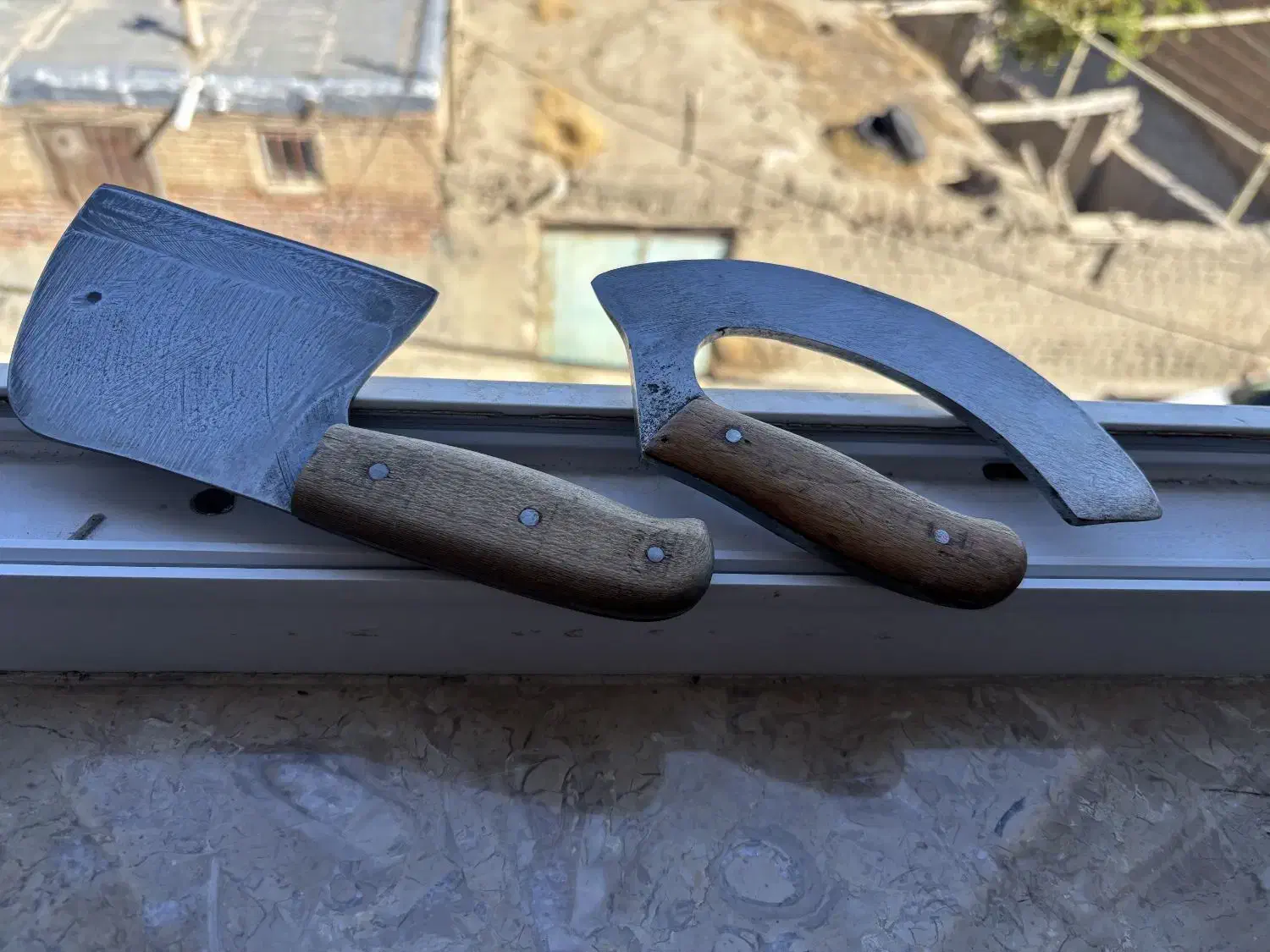 چاقو از فنر دست ساز|کوهنوردی و کمپینگ|نقده, |دیوار