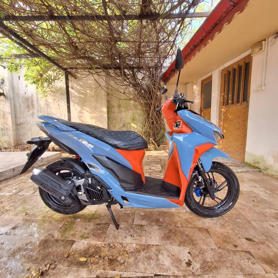 کلیک ۱۵۰ مدل ۱۴۰۱ درحد|موتورسیکلت|رشت, هلال احمر|دیوار