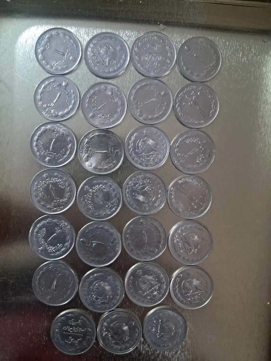 27 عدد سکه پهلوی|کلکسیون سکه، تمبر، اسکناس|هشتگرد, هشتگرد قدیم|دیوار